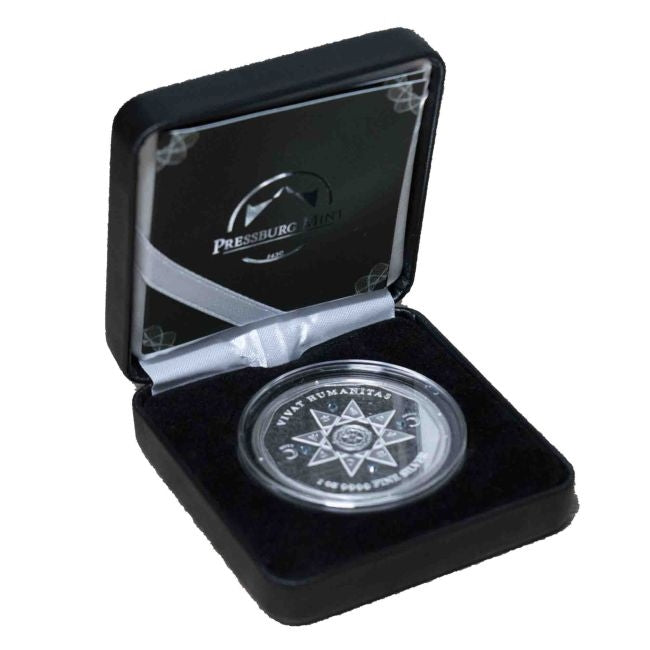 Tokelau - Silver Vivat Humanitas Coin Proof Pressburg Mint - 2022 - 1 oz