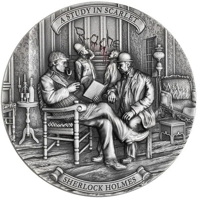Niue - A Study in Scarlet (Sherlock Holmes series) - 2 oz