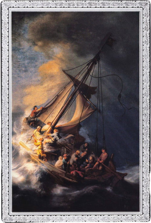 Ghana - Storm on the Sea of Galilee by Rembrandt