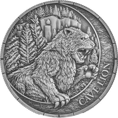 Liberia - Höhlenlöwe Oblivion Megafauna - 1 oz