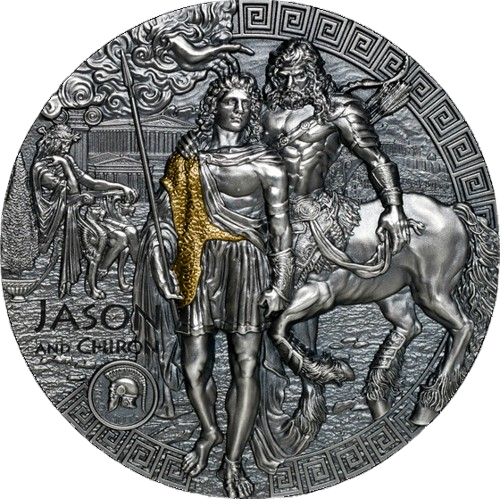 Niue - Jason and Chiron Argonauts - 2 oz