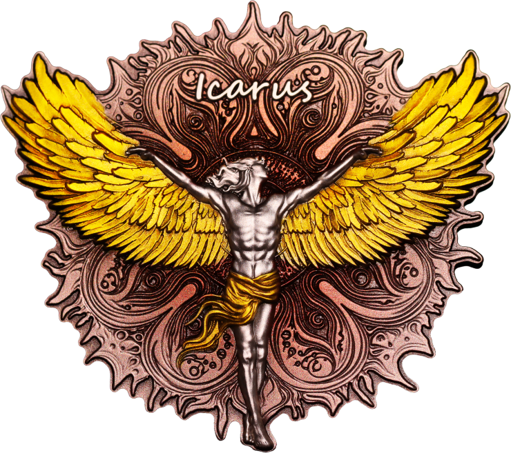 Cameroon - Icarus shaped coin - 2 oz