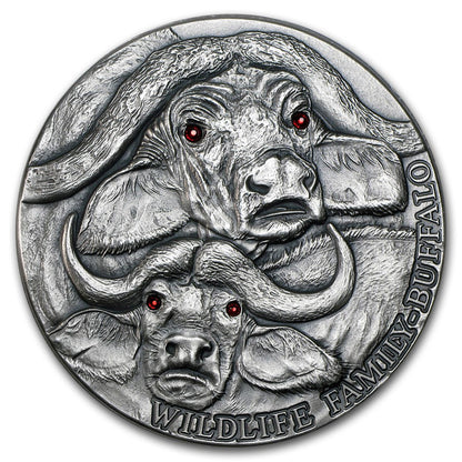 Niue - Wildlife Family BUFFALO - 1 oz