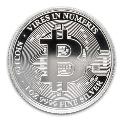 2022 - 1 oz - Niue Bitcoin Silver Coin Second Edition (In Capsule)