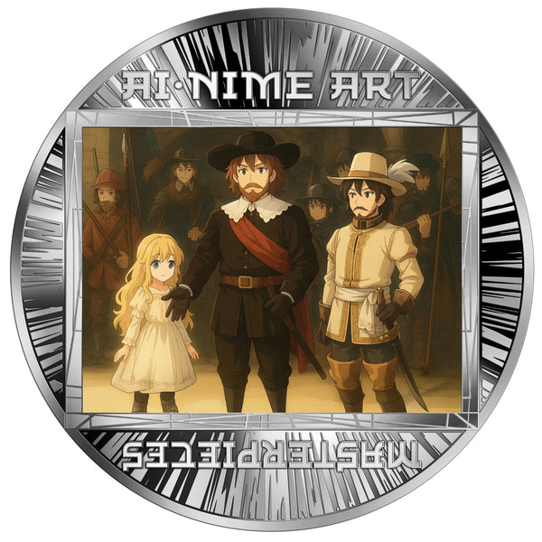 Cameroon - The Night Watch – AI•NIME Art series  - 1/2 oz