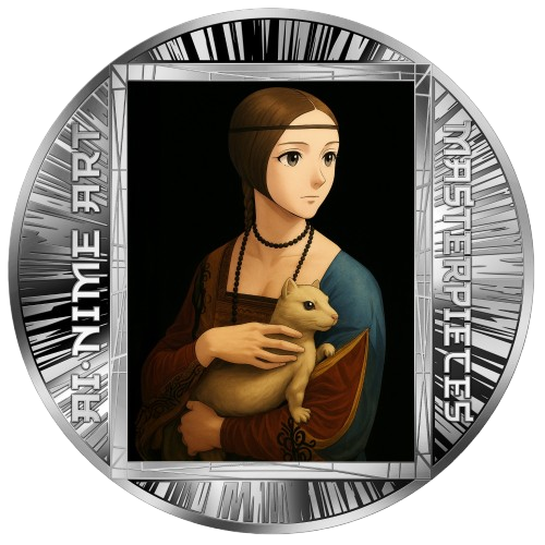 Cameroon - Lady with an Ermine – AI•NIME Art series
