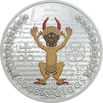 Equatorial Guinea - Codex Gigas – Devil’s Bible  - 1 oz