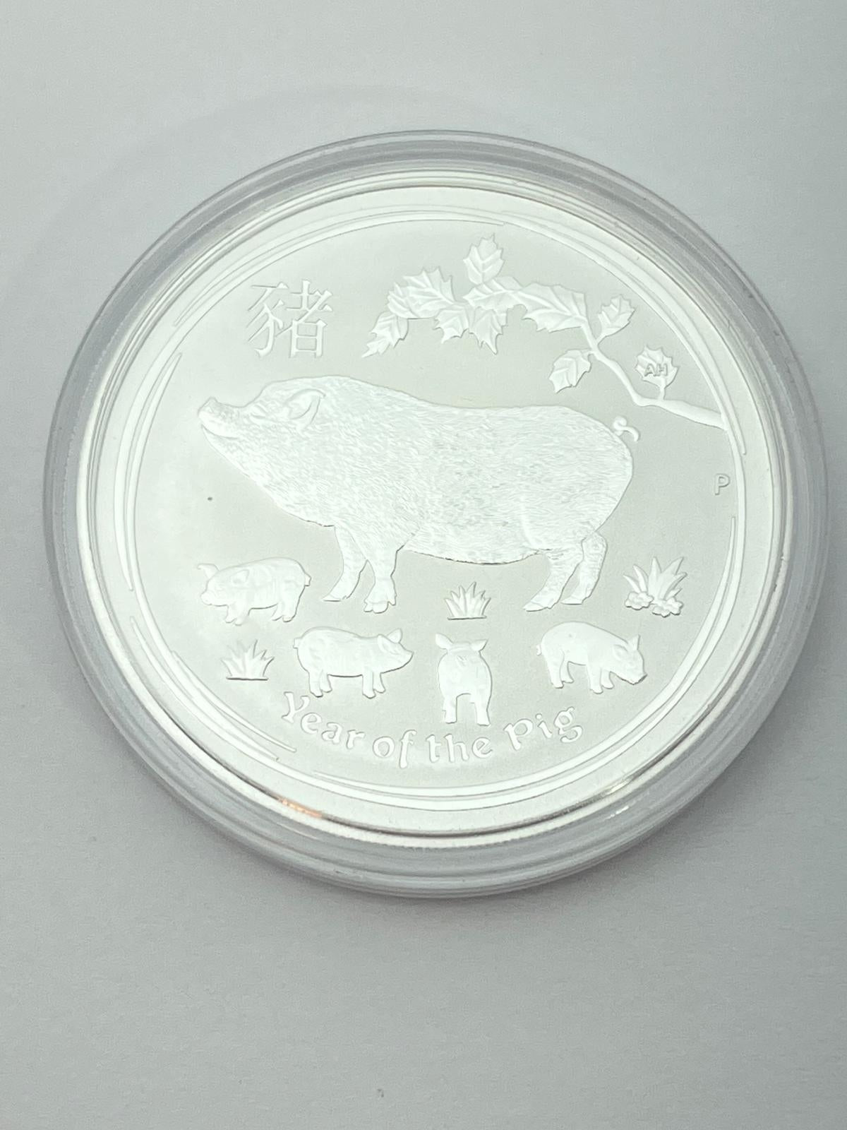 Year of the Pig 2019 – 1 oz