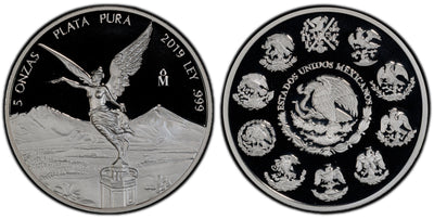 Mexico - Libertad Silver - PCGS PR 70 DCAM - 5 oz