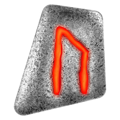 2023 Germania Runes - Uruz 1 oz Silver Ennobled Cast Bar