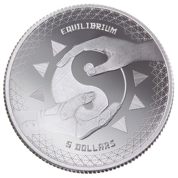 Tokelau - Silver Equilibrium Coin BU (In Capsule) - 2020 - 1 oz