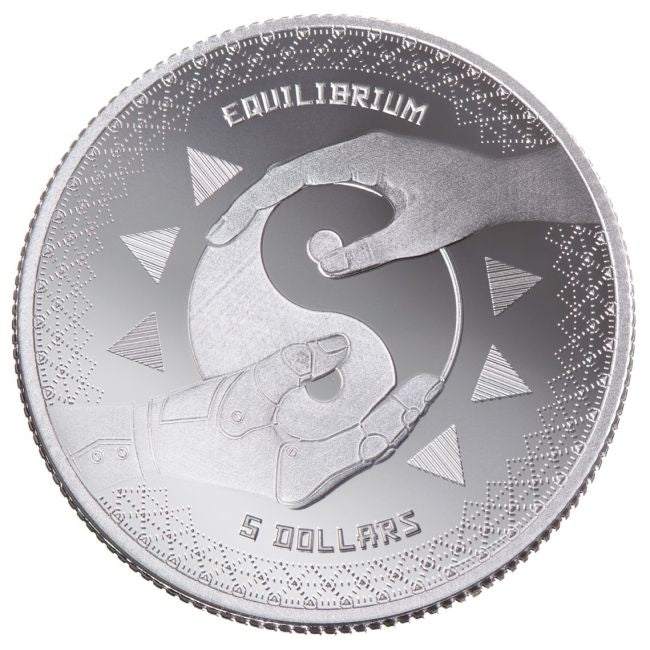 Tokelau - Silver Equilibrium Coin BU (In Capsule) - 2020 - 1 oz