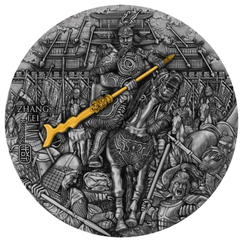 Niue - Zhang Fei Romance of Three Kingdoms 2 oz