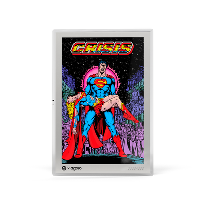 Niue - Superman - Crisis on Infinite Earths #7 - Death of Supergirl with Chase