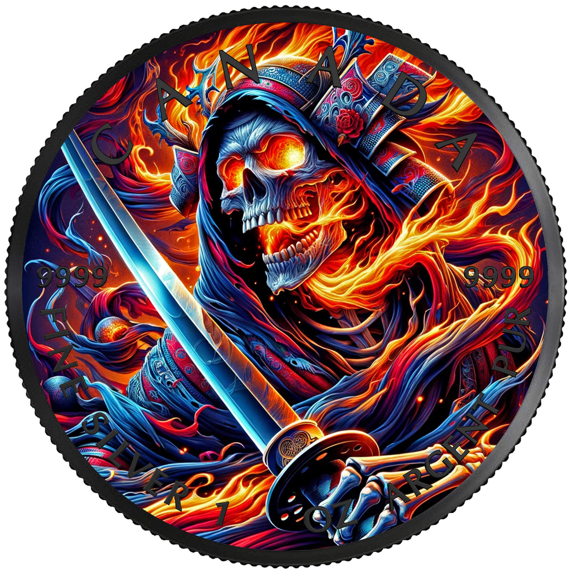 Canada - Grim Reaper - Samurai - 1 oz