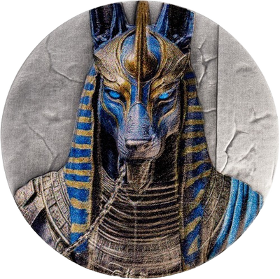 Liberia - Anubis UHR Antiqued - Egyptian Heritage series