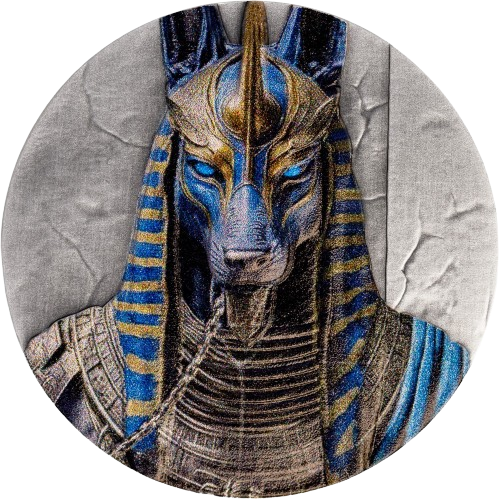 Liberia - Anubis UHR Antiqued - Egyptian Heritage series