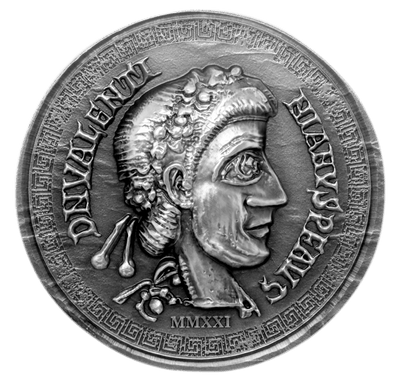 Cook Islands - Roman Empire - VALENTINIAN III - 1 oz