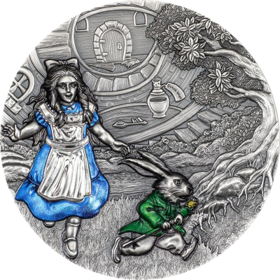 Cook Islands - Alice in Wonderland - Fairy Tales series - 3 oz
