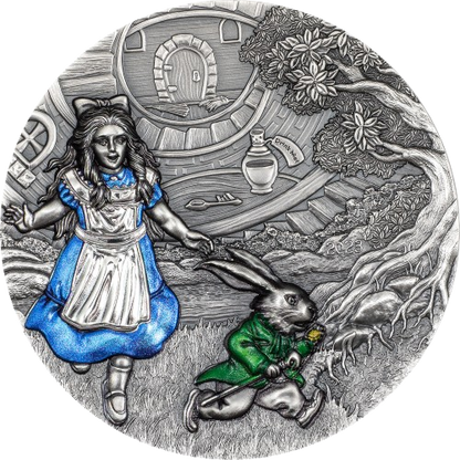 Cook Islands - Alice in Wonderland - Fairy Tales series - 3 oz