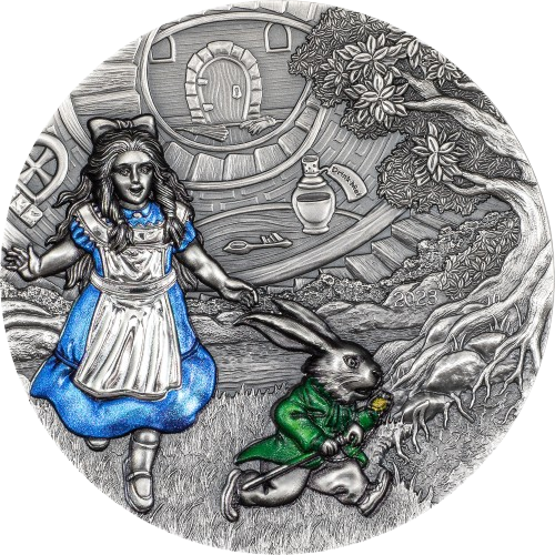 Cook Islands - Alice in Wonderland - Fairy Tales series - 3 oz