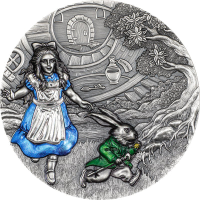Cook Islands - Alice in Wonderland - Fairy Tales series - 3 oz