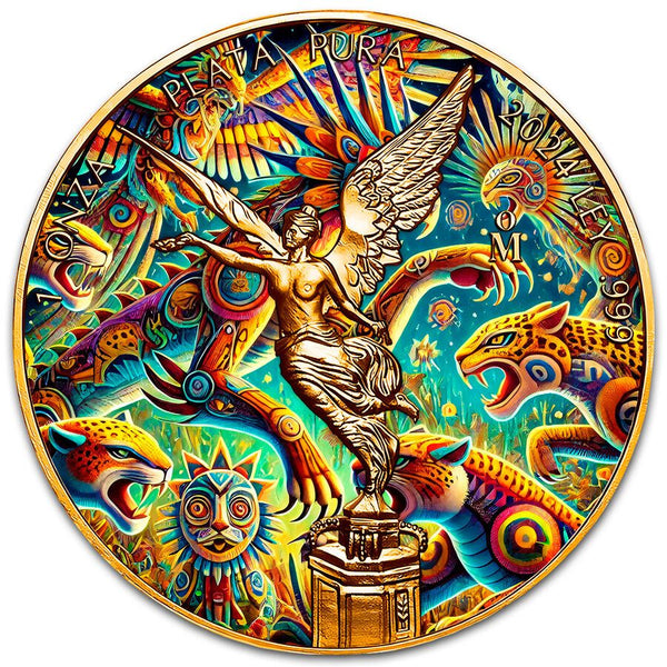 Mexico - Libertad Los Alebrijes Colorized Silver Coin - 1 oz