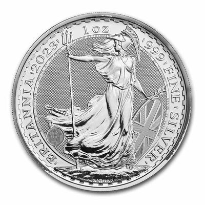 2023 - 1 oz - UK Silver Britannia Coin (King)