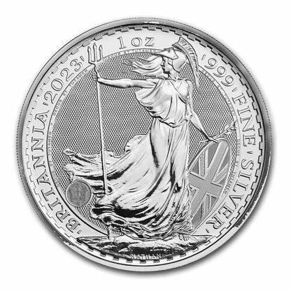 2023 - 1 oz - UK Silver Britannia Coin (King)