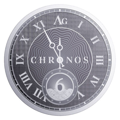 2024 - 1 oz - Tokelau Silver Chronos Silver Coin (In Capsule)