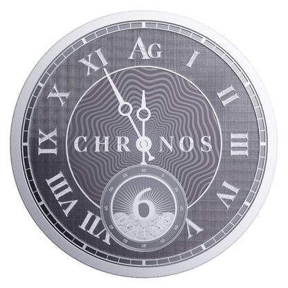 2024 - 1 oz - Tokelau Silver Chronos Silver Coin (In Capsule)