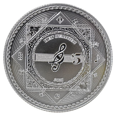 Tokelau - Silber Vivat Humanitas Münze BU (in Kapsel) - 2021 - 1 oz