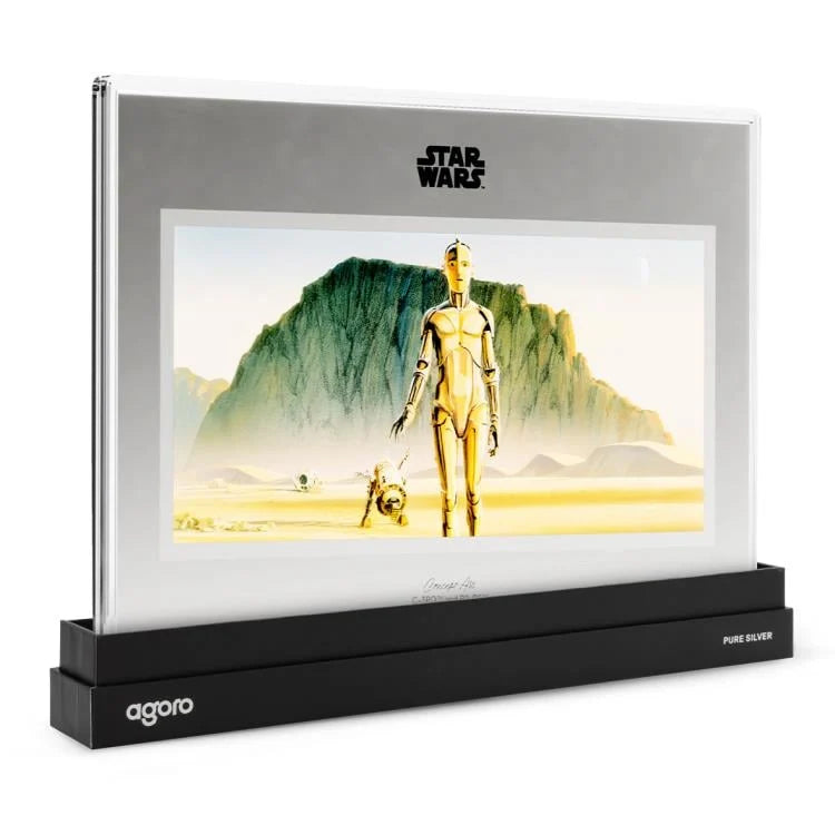 Niue - Star Wars™ - Concept Art - C-3PO and R2-D2 Foil - 1 oz