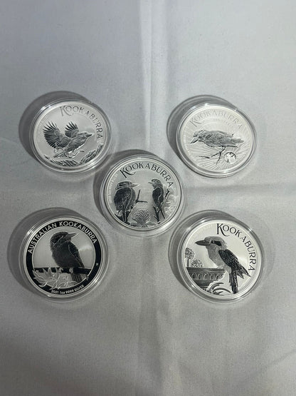 Kookaburra Collection (1990 - 2025) 1oz x 36