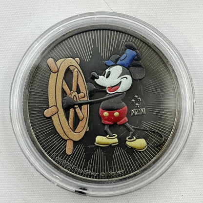 Mickey Mouse Steamboat Willie Antique Finish 1 oz