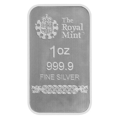 The Royal Mint and Germania Mint Norse Gods – Odin Fine Silver Bar (In Assay) 1 oz