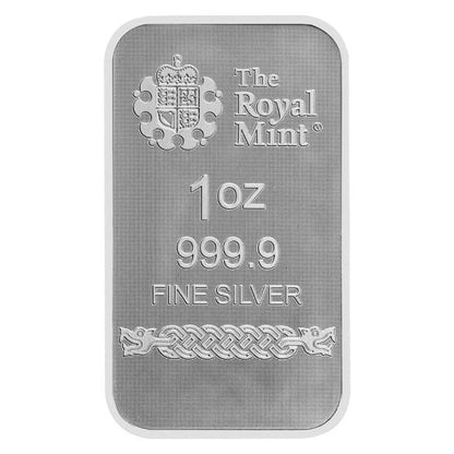 The Royal Mint and Germania Mint Norse Gods – Odin Fine Silver Bar (In Assay) 1 oz