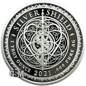 Silver Shield MiniMintage Never Trust Government V3 - 1 oz