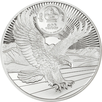 Mongolia - CHINGGIS KHAAN Silver Proof
