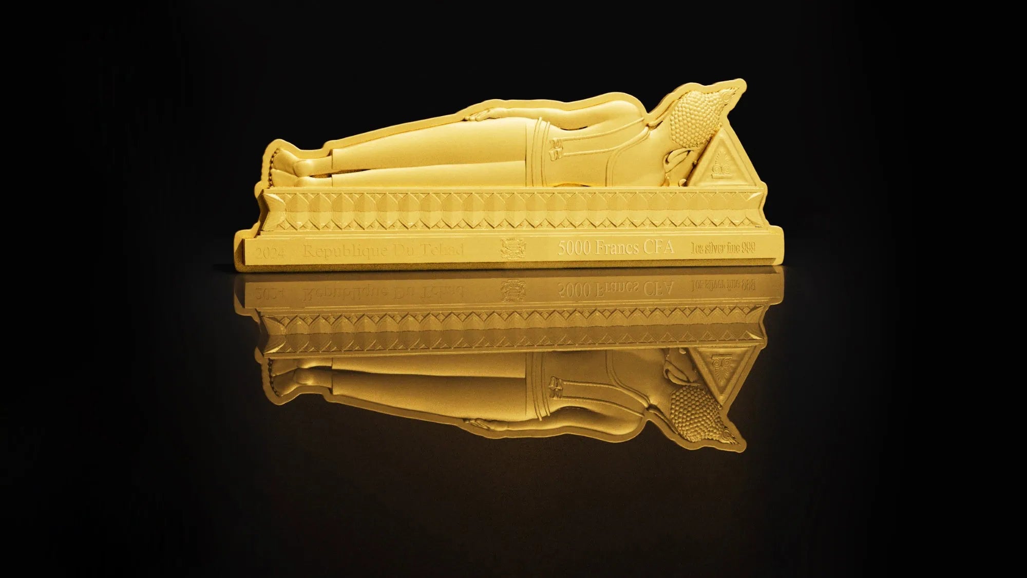 Chad -  7 Days Buddha SET in 8x 1 oz silver