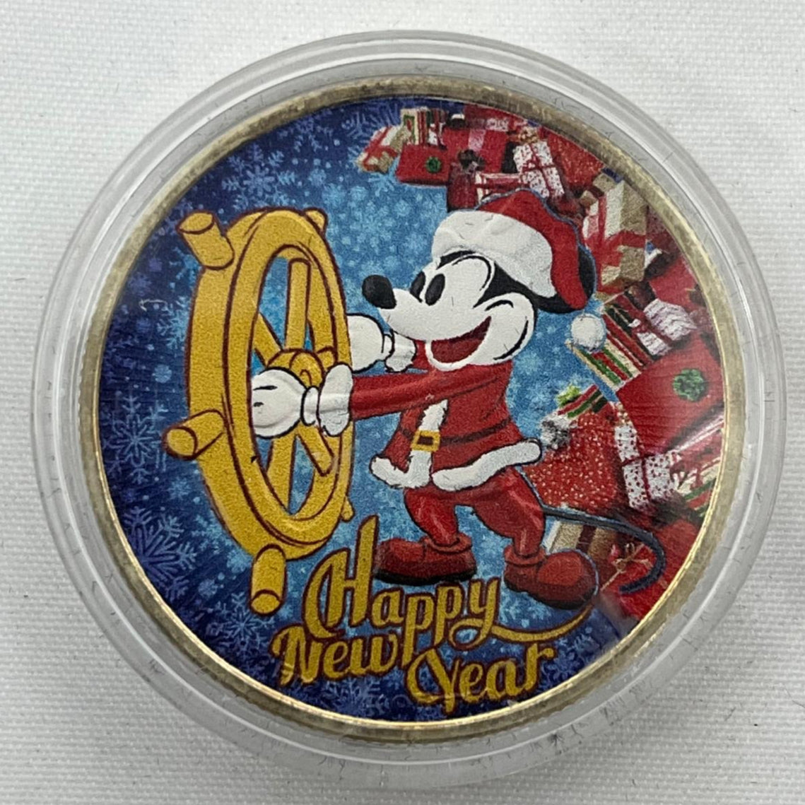 Mickey Mouse Steamboat Willie New Year Santa Dress 1 oz