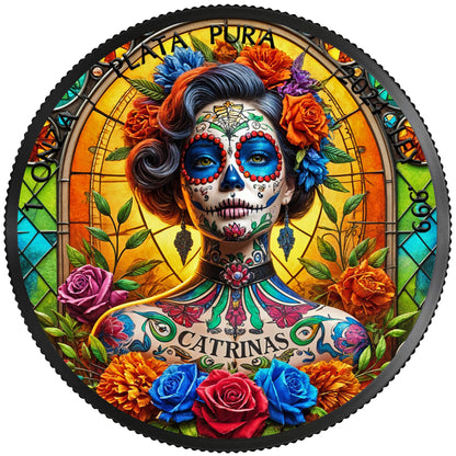 Día de los Muertos - Stained Glass Edition 1 oz