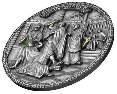 Niue – Ides of March Ermordung von Julius Caesar 2 oz