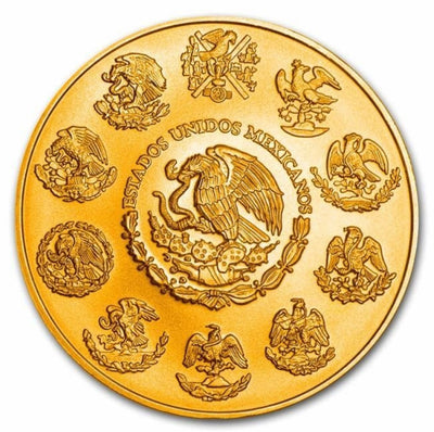 Mexico – Libertad Cinco de Mayo 24k Gold Gilded Colorized Silver Coin - 1 oz
