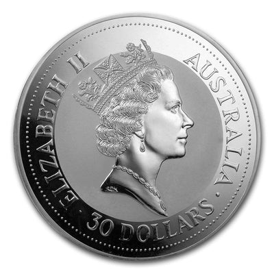 Australia - Silver Kookaburra Coin (In Capsule) - 1993 - 1 kg