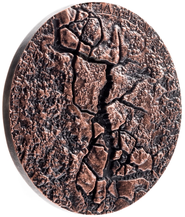 Fiji - EARTHQUAKE Nepal Cataclysms - 1 oz