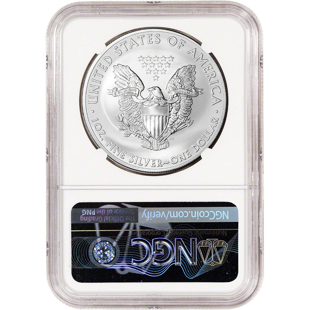 American - 2013 - Silver Eagle NGC MS 70 First releases - 1 oz
