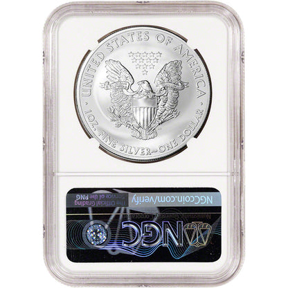 American - 2013 - Silver Eagle NGC MS 70 First releases - 1 oz