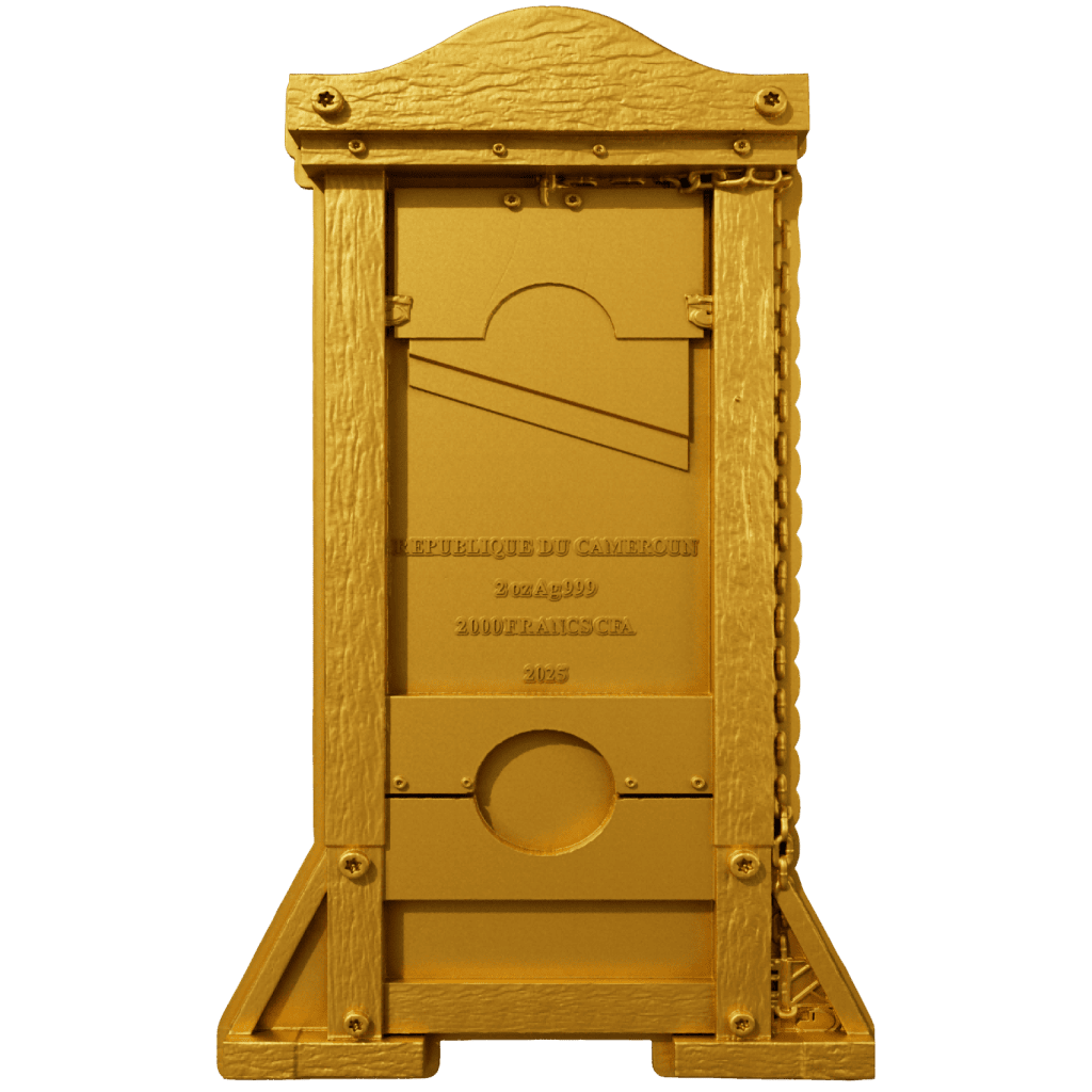 Cameroon - Saint Matthias 12 Apostle Series GILDED - 2 oz