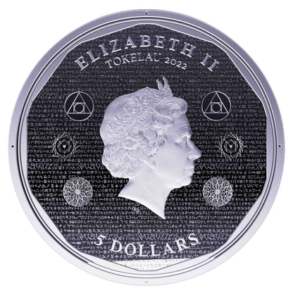 Tokelau - Silver Vivat Humanitas Coin Proof Pressburg Mint - 2022 - 1 oz